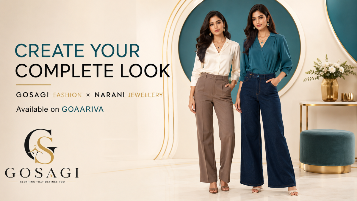 Create the Perfect Look with GOSAGI Fashion and NARANI Jewellery